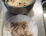 残った鯛の塩焼と松茸の吸い物で作る鯛めし作り方4写真