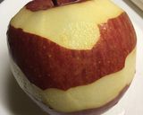 りんごの飾り切り作り方1写真