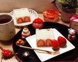 冷んやり♡苺ミルク寒天♪作り方5写真