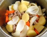 簡単！薄味肉じゃが作り方2写真