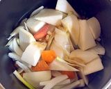 圧力鍋でトロトロ♡かぶとツナの和風カレー作り方2写真