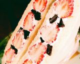 パリパリチョコ入り　フルーツサンドイッチ作り方4写真