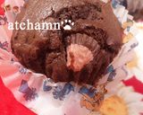 とろけるアポロ入♡ふんわりチョコマフィン作り方15写真