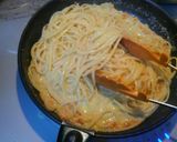 濃厚！塩ウニのパスタ カルボナーラ風作り方7写真
