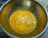 濃厚！塩ウニのパスタ カルボナーラ風作り方4写真