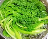 青菜の煮物作り方1写真