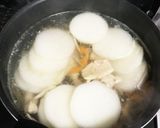 お醤油味で♪簡単お雑煮〜♡作り方2写真