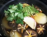 お醤油味で♪簡単お雑煮〜♡作り方5写真