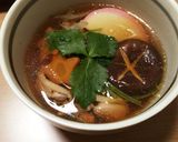 お醤油味で♪簡単お雑煮〜♡作り方6写真