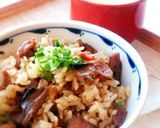 照りっと美味しい✾炊き込みご飯✾かしわ飯作り方9写真