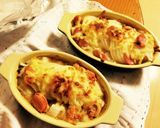 簡単玉ねぎたっぷりモチーズグラタン作り方9写真