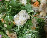 鶏皮のカリカリサラダ作り方7写真