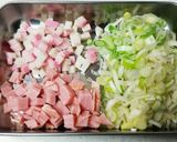 炊飯器で簡単♪ヘルシーチャーハン作り方2写真