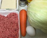 基本ロールキャベツ　レンジ+圧力鍋　簡単作り方1写真