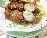 お餅消費に☆もちーずレタスの豚肉巻き作り方7写真