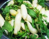 七草すずしろ(ちび大根)のさっぱり醤油漬作り方1写真