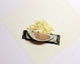 お餅の消費に!お餅チーズ春巻き(豆餅盤)作り方2写真