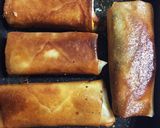 お餅の消費に!お餅チーズ春巻き(豆餅盤)作り方6写真