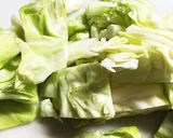 キャベツとベーコンの満足クリームパスタ♪作り方3写真