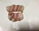 餅とお肉のコラボ作り方2写真