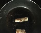 餅とお肉のコラボ作り方4写真