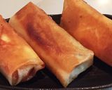 お餅の消費に!お餅チーズ春巻き(豆餅盤)作り方8写真