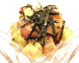 簡単♪マグロとアボカドのからしソース和え作り方6写真