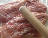 胡桃ニラ味噌de鶏もも肉の串焼き♡作り方1写真