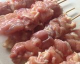 胡桃ニラ味噌de鶏もも肉の串焼き♡作り方7写真