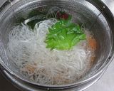大根ツマのリメイク！中華粥作り方1写真