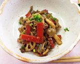 れんこんと豚のバルサミコ風味〈やよい会〉作り方5写真