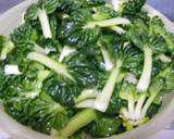 簡単朝食☆タアサイ（如月菜）お餅のスープ作り方4写真