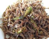 じゃこの佃煮　韓国味作り方8写真