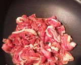 かぶと豚肉の簡単ガーリックマーガリン炒め作り方4写真