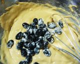 黒豆煮で★ふんわり米粉のシフォンケーキ★作り方6写真