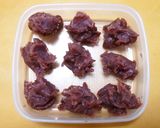 よもぎ粒あん★ちぎりパン（HB生地）作り方4写真