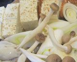 すき焼き鍋でカキの味噌鍋作り方3写真