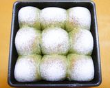 よもぎ粒あん★ちぎりパン（HB生地）作り方17写真