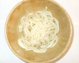 簡単！きつねうどん・つゆ♪油揚・いなり作り方8写真