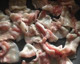 3種のキノコ&豚バラ肉のカレー味噌炒め♡作り方2写真