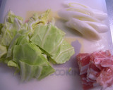 めんどくさがり屋の和風焼きうどん作り方1写真