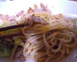 めんどくさがり屋の和風焼きうどん作り方7写真