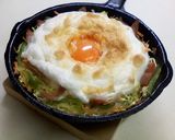 小型スキレットでもこもこ巣籠りたまご作り方3写真