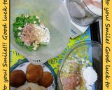 はんぺん海老・レンコン揚げ&椎茸♥焼き作り方1写真