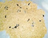 残り素麺(うどんもあり)で、お煎餅?作り方4写真