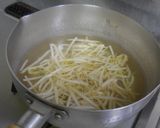 水菜ともやしの胡麻和え作り方1写真