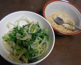 水菜ともやしの胡麻和え作り方7写真