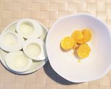 ゆで卵アレンジ。たらこマヨ和え。朝食にも作り方1写真