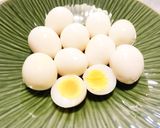 お酒のつまみに!うずらの卵の醤油漬け作り方1写真