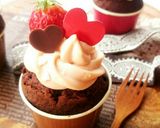 バレンタイン✾簡単✾チョコカップケーキ作り方10写真